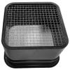 Sluice Fox mini Classifier Screen Gold panning Kits, Stainless Steel Screen mesh sifting Sieve Prospecting and gem Sorting; Shark Tooth sift Sifter #04 Mesh Screen (16 Holes per sq.in.) Black view 3