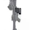 Spartan Mounts Vertical Locking Mount Wall Display - Low Profile Floating Design, Vertical and Horizontal Mounting Solution for Standard .223/5.56 Rifles, Black, 1 Count view 1