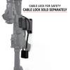 Spartan Mounts Vertical Locking Mount Wall Display - Low Profile Floating Design, Vertical and Horizontal Mounting Solution for Standard .223/5.56 Rifles, Black, 1 Count view 4
