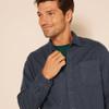 Amazon Essentials Men's Long-Sleeve Flannel Shirt, Black, XX-Large view 4