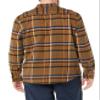 Amazon Essentials Men's Long-Sleeve Flannel Shirt, Black Brown Mix Plaid, Medium view 4