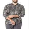 Amazon Essentials Men's Long-Sleeve Flannel Shirt, Grey Plaid, Large view 4