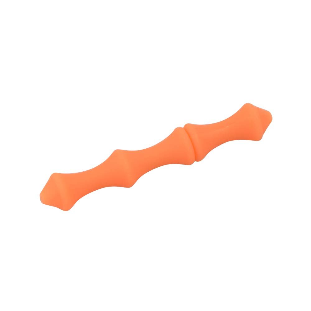 SHARROW Archery Bowstring Finger Saver 3pcs Quick Shot Finger Guard Protective Finger with Pin for Outdoor Hunting (Orange)