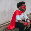 Everfan Superhero Capes For Kids | Child Super Hero Cape | Cape Costume For Children | Polyester Satin (Teal) view 3