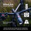 NiteRider Lumina Max 1500 Lumen Bike Front Light | USB-C Rechargeable LED Headlight with Wireless Control, 8 Lighting Modes, 8-Step Fuel Gauge, IP64 Waterproof | Road Cycling, MTB, e-Bike view 3