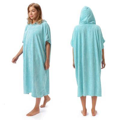 Catalonia Absorbent Surf Poncho Men Women, Quick Dry Towel Changing Poncho, Hooded Towel Robe Adult, Changing Robe for Beach Surfing Swimming
