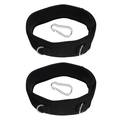 2Pcs Thigh Strap Fitness Ankle Straps Legs Cuff Adjustable Strength Training Accessories Exercise for Taekwondo Football Running