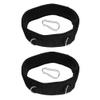 2Pcs Thigh Strap Fitness Ankle Straps Legs Cuff Adjustable Strength Training Accessories Exercise for Taekwondo Football Running