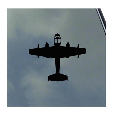 OV-1 Mohawk Pilot Top View Vinyl Sticker Decal by KLO Graphics USA Veteran Army Vietnam Korean War