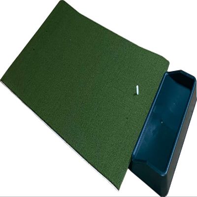 36" x 60" Pro Residential Practice Golf Mat Synthetic Turf Artificial Grass with Ball Tray, Nylon Golf Mat with 5mm Foam