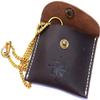 VERTERIS Nautical Vintage Compass Solid Brass Compass in a Black Leather Case view 3