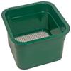 Sluice Fox mini Classifier Screen Gold panning Kits, Stainless Steel Screen mesh sifting Sieve Prospecting and gem Sorting; Shark Tooth sift Sifter #05 Mesh Screen (25 Holes per sq.in.) Green view 1