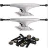 Blank Skateboards Classic Raw Skateboard Trucks - 4.25" Hanger 7.0" Axle with 1" Raven Black Hardware - Bundle of 2 items view 1