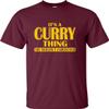 Go All Out YL 14-16 Maroon Youth It's A Curry Thing You Wouldn't Understand T-Shirt view 1