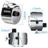 FEBSNOW Hand Tally Counter 4 Digital Clicker Counter for Sport Row School Event (Metallic) view 2