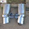 Nautical-Mart Halloween Warrior Medieval Crusader Leg Guard Armor Steel Graves Medieval Costume (Silver) view 3