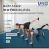 MRO Extra Large Exercise Mat For Home Gym, 15'x6'/12'x6'/9'x6'(7mm) Workout Mats for Gym Flooring, Non-Slip, Extra Thick Durable Cardio Mat, Ideal for Plyo, Weights, MMA, Jump Rope -Shoe Friendly view 2