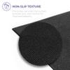 Sunshine Yoga Voyage Yoga Mat, 6 Pack, 72" x 24" Professional Studio and Gym Bulk Yoga Mats, 5mm Thick, Durable, Anti-Tear, Non Slip Fitness and Exercise Mats, Black view 3