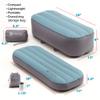 Modern Comfort Inflatable Meditation And Yoga Cushion Set by ZenGo - Seat (Zafu) + Mat (Zabuton) Yoga Bolsters - Two Sizes Includes Multi-Use Inflator  Indoor and Outdoor Use High Seat [5.5-9] view 4