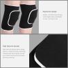 2pcs Protective Knee Pads Non-Slip Knee Brace Sports Patella Support Belt Volleyball Soccer Basketball Knee Pad Fitness Knee Protector for Women Men(black) view 4