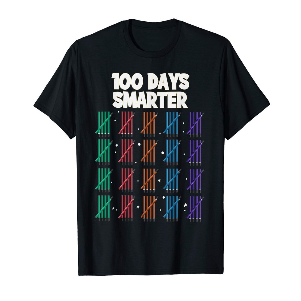100th Day of School 100 Days Smarter T-Shirt