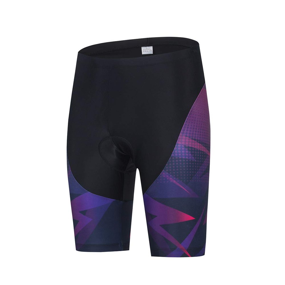 Weimostar Women Cycling Bike Shorts 3D Gel Padded Lady Biking Bicycle Half Pants Cycle Wear Tights Purple Size XXXL
