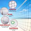 Professional Volleyball Net Outdoor Sand, Grass Volleyball Nets for Backyard, Portable Beach Kids Badminton Net Pro Volleyball Practice Net Set 32X3FT Indoor Volleyball Net for Pool Inground, No Poles view 4