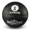 Zo Athletics Weighted Basketball - Workout Included on The 3lb Heavy Basketball for Training and Dribbling Drills - Training Equipment for Adults and Youth (Black) view 1