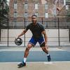 Zo Athletics Weighted Basketball - Workout Included on The 3lb Heavy Basketball for Training and Dribbling Drills - Training Equipment for Adults and Youth (Black) view 4