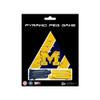 Rico Industries NCAA Michigan Wolverines Peg Pyramid Game view 3