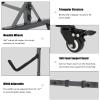 Bonnlo Kayak Stand Freestanding, Storage Rack for Two-Kayak, Canoe, Boat, Paddle Board, SUP, Surfboard for Indoor Outdoor Garage, Shed, Dock with Lockable Wheels Wide Adjustable Heavy Duty Holder view 4