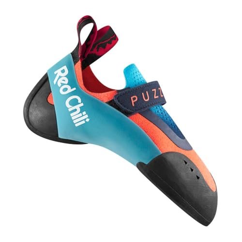 Red Chili Puzzle Climbing Shoe - Kids' Neon Coral 3.5