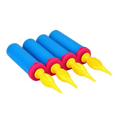 TOYANDONA 4pcs Hand Held Balloon Pump Portable Inflator for Party Decorations Lightweight Air Pump for Balloons Sturdy for Inflatables and Yoga