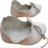 Allbeststuff Medieval Leather Female Flats Natural Leather Women Medieval Flat Footwear Renaissance Shoes ABS (Natural Leather, 12) view 1
