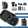 HUNTVP Bike Bag Bike Pannier Bag 3 in 1 Rack Saddle Bag Backpack Rear Seat Bag Shoulder Bag Laptop Pannier Cargo Rack Bicycle Bag with Rain Cover (Black) view 4