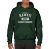 AH20 - Hawaii Rainbow Warriors Athletic Arch Hoodie - 2X-Large - Forest view 4