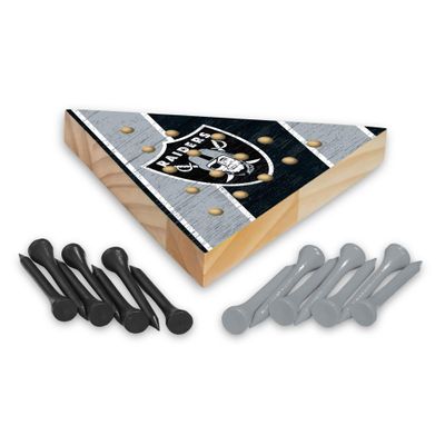 NFL Las Vegas Raiders Peg Pyramid Game