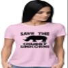 Go All Out XX-Large Pink Womens Save The Chubby Unicorns Funny Rhino T-Shirt view 2