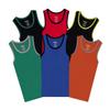 Buyless Fashion Boys Scoop Neck Tagless Undershirts Soft Cotton Tank Top (6 Pack) 6-7 view 1