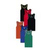 Buyless Fashion Boys Scoop Neck Tagless Undershirts Soft Cotton Tank Top (6 Pack) 6-7 view 2