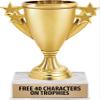 Crown Awards Gold Cup Trophy, 5 1/4" Gold Starburst Achievement Trophy On Real Marble Base, 10 Pack Prime view 2