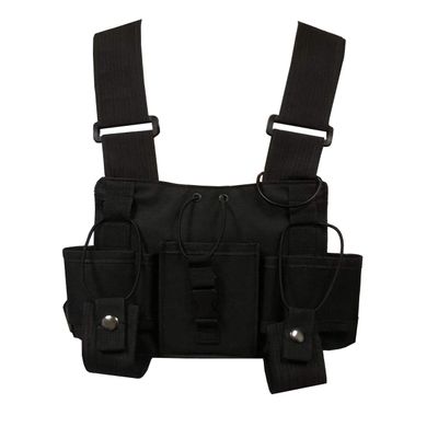 Wireless PROTECH MOLLE Advanced Tactical Chest Vest with Adjustable Pockets