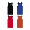 Buyless Fashion Boys Scoop Neck Tagless Undershirts Soft Cotton Tank Top (4 Pack) 11-12 view 3