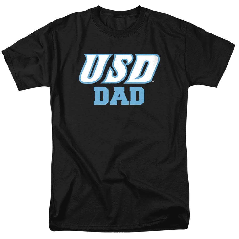 University of San Diego Official Dad Unisex Adult T-Shirt, Black, 4X-Large