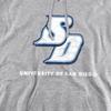 University of San Diego Official Distressed Primary Unisex Adult Pull-Over Hoodie,Athletic Heather, 3X-Large view 2