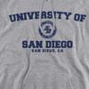 University of San Diego Official Circle Logo Unisex Adult Pull-Over Hoodie,Athletic Heather, 3X-Large view 2