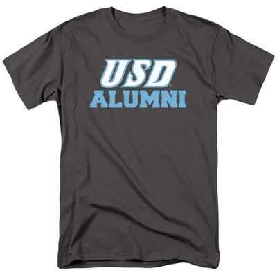 University of San Diego Official Alumni Unisex Adult T-Shirt, Charcoal, 5X-Large