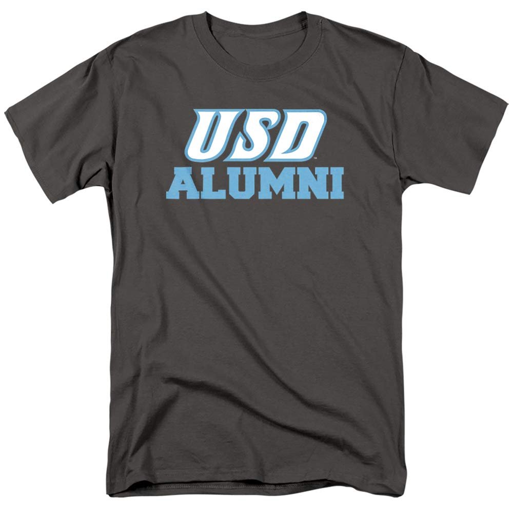 University of San Diego Official Alumni Unisex Adult T-Shirt, Charcoal, 5X-Large
