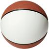 Ballstars Mini Autograph Blank Basketball - Official Size 1 - Signable Junior Trophy with One Large White and 6 Brown Panels - Autograph Gift - 6 inches view 1