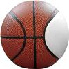 Ballstars Mini Autograph Blank Basketball - Official Size 1 - Signable Junior Trophy with One Large White and 6 Brown Panels - Autograph Gift - 6 inches view 3